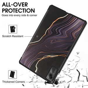 Funda de carcasa ultraligera con soporte triple para <span class=keywords><strong>Xiaomi</strong></span> Redmi Pad SE de <span class=keywords><strong>11</strong></span> pulgadas 2023, funda para tableta inteligente - Product Image 4