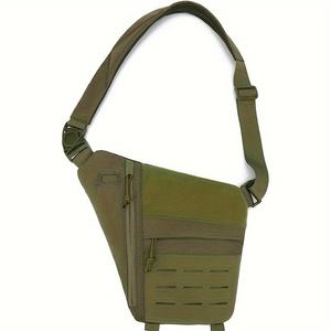 男性用アウトドアタクティカルファニーパック隠しキャリーバックパックショルダーホルスターチェストクロスボディバッグ - Product Image 5