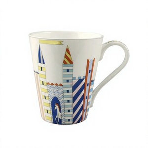 Ensemble de tasses en porcelaine fine à motif de licorne créative pour couple, idéal pour la maison, le bureau, cadeau de rentrée scolaire, compatible lave-vaisselle et micro-ondes - Product Image 2