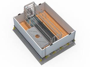 Attrezzatura per Allevamento Suini Gabbia Zincata per Scrofe Gabbia per Parto in Vendita - Product Image 4