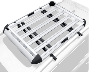 Portaequipajes de techo de aluminio 4x4, cesta de equipaje, portaequipajes de carga con perfil de aluminio para montaje en techo de coche - Product Image 1