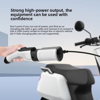 Prise de charge CA pour véhicules électriques à énergie nouvelle, convertisseur de charge lente pour camping-cars, voitures électriques, vélos électriques