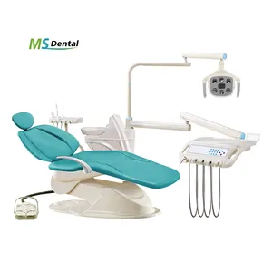 Diş hekimi ekipmanları profesyonel cadeira de dentista sedia dentale çin katılmak champ diş ünitesi fiyat ms ari tıbbi dişçi sandalyesi