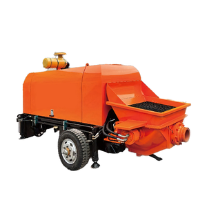 شحن مجاني - آلة ضخ الخرسانة الصغيرة من سيفا - مضخة خرسانة ديزل للأعمال الإنشائية - Product Image 1