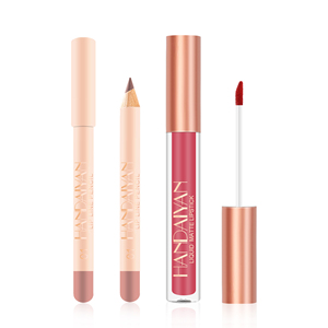 Kits de Labiales Veganos de Larga Duración a Prueba de Agua con Delineador de Labios, Lápiz Labial y Brillo Mate, Set de Brillo y Delineador de Labios Ecológico Personalizado - Product Image 3