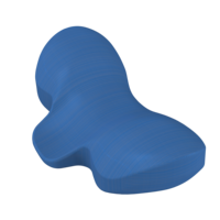 Coussin lombaire chauffant 3 modes avec airbags vibrants pour massage de la taille, alimentation USB, idéal pour soulager les douleurs lombaires pendant le sommeil