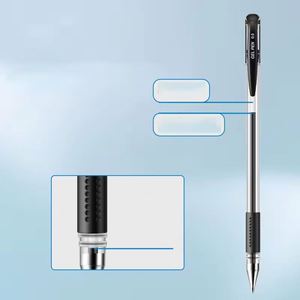 Supplies European Standard Gel 0.5 Bullet Syringe Head Carbon Waterbased Paint Red Black Blue Signature Pen - Product Image 3