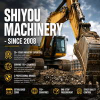 Приводной двигатель SHIYOU GM03 TM03 KTM03 для экскаваторов PC20 PC30 PC40-7 MM30SR CX22, бортовой редуктор в сборе