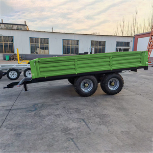 Anpassbare Größe Landwirtschaft licher Anhänger Multi Scene Elektrische Bremse Farm <span class=keywords><strong>Trailer</strong></span> Obstgarten Garten Landwirtschaft licher Anhänger - Product Image 3