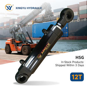 Cylindre hydraulique bidirectionnel de 12 tonnes pour grue, tige de piston chromée dur, fabricant de palans de levage, approvisionnement transfrontalier immédiat - Product Image 3