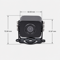 Caméra de véhicule professionnelle OEM ODM 1080P avec boîtier IP68, objectif 2,8 mm et support d'installation pour flottes de camions