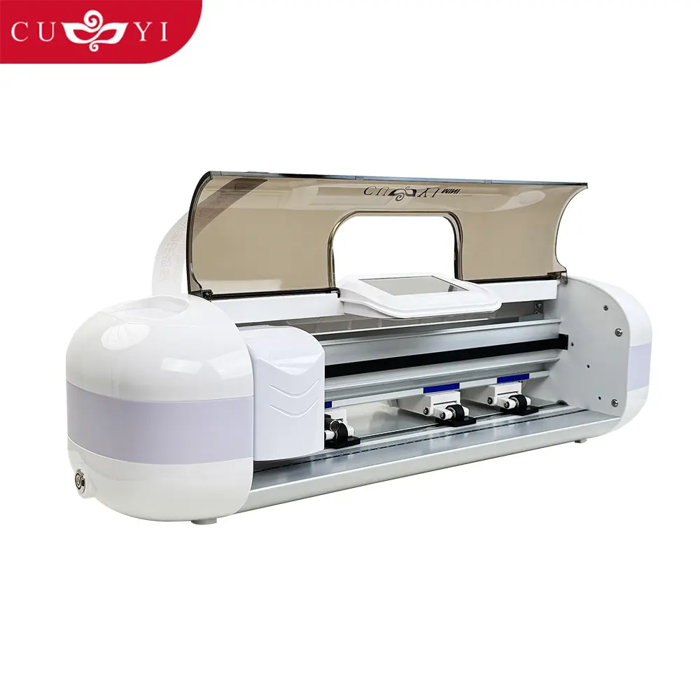 Cuyi Mini Snijplotter A3 + Formaat Hoge Snelheid Draagbare Plotter Snijmachine Voor Vinyl Sticker Papieren Etiketblad