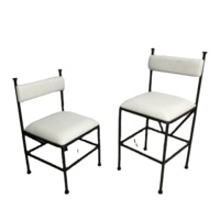 Fauteuil de loisirs Runxi moderne en tissu coloré capitonné avec pieds d'éléphant en plastique PE, rafraîchissant pour appartement, extérieur et salon
