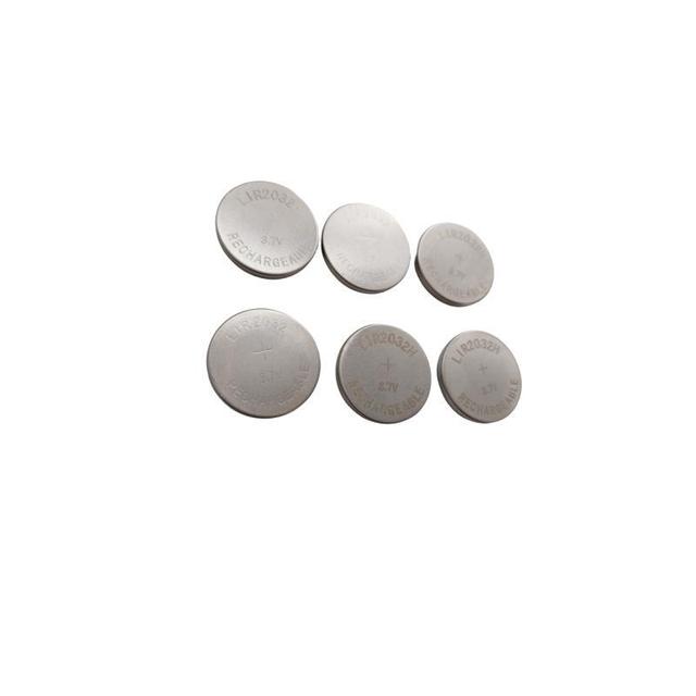 ANSMANN LIR2032 AEHZ-LB001 Button Cell Coin Cell 3.6V 45mAh Solid State Battery LiNiMnCoO2 Cathode 300-Cycle Life High Energy