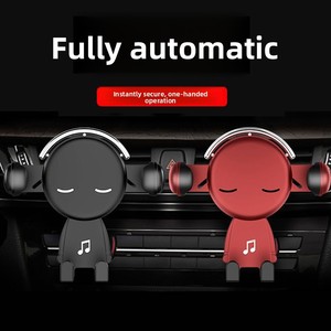 Supporto per telefono a forma di auto da cartone animato per bocchette dell'aria del letto, con ventosa, a gravità, completamente automatico, universale - Product Image 4