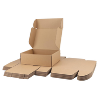 Caja de Embalaje de Cartón Corrugado Personalizable con Forma de Avión para Envíos Express