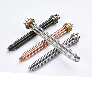 Résistance électrique tubulaire filetée en acier inoxydable et cuivre <span class=keywords><strong>pour</strong></span> chaudière, 220V triphasé, 3KW, 6KW, 9KW, 12KW - Product Image 3
