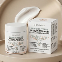 Masque Crème de Nuit Réparateur pour les Pieds au Peptide Probiotique Fermenté Marque Blanche – Éclaircissant, Nourrissant, Soin des Talons – Vente en Gros