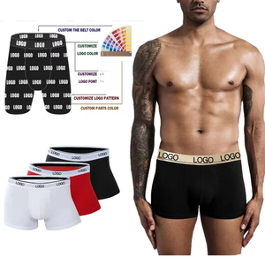 Caleçon taille moyenne décontracté pour hommes Caleçon court respirant à motif ethnique traditionnel Design personnalisé pour garçons et jeunes hommes - Product Image 3