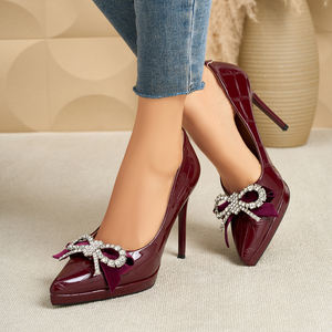 Sandales à talons hauts pour femmes tendance avec des lanières multicolores, confortables pour les femmes - Product Image 5