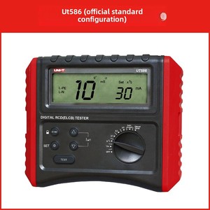 UNI-T ut585/ut586 + Sản phẩm công nghiệp kỹ thuật số rò rỉ bảo vệ chuyển đổi Tester một pha điện áp dụng cụ đo lường - Product Image 5