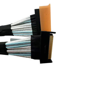 PCI-E 5.0gen5スリムラインSFF-8654 8i MCIO 8X 50cm/80cm/100cmナイロンブレードコンピュータサーバーデータケーブル - Product Image 3