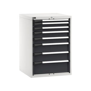 Cajonera de dos tonos Fami Master 714x726x1000mm con 8 cajones de extensión ajustable - Product Image 1