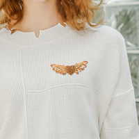 Broche Cœur Ange Scintillante en Cristal Coloré avec Ailes d'Ange en Strass pour Femme - Grande Vente