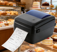 Untuk HOP-HQ480 4 Inci Printer Label Pengiriman Desktop Profesional Stiker Label Barcode USB Termal untuk Stok Printer POS