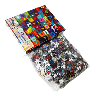 Impression d'art personnalisée en usine, puzzle de 1000 pièces, puzzle de haute qualité pour adultes, <span class=keywords><strong>jeu</strong></span> de casse-tête - Product Image 4