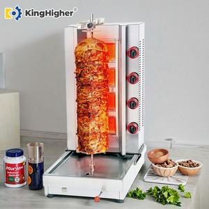 Máquina de butano Shawarma de acero inoxidable, mini máquina de gas Doner <span class=keywords><strong>Kebab</strong></span>, equipo de parrilla comercial para uso en restaurantes y tiendas de alimentos - Product Image 1