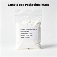 Dioxyde de titane 1 kg – Échantillon en sachet – Poudre de TiO2 Rutile – Commande d'essai pour usines de peinture, d'encre et de plastique