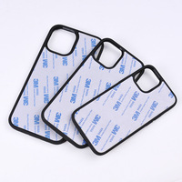 2025 2in1 blanc Sublimation étui de téléphone portable pour iPhone 17 Pro Max 17 3D ruban adhésif étuis personnalisés