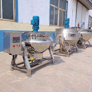 200 300 litros de acero inoxidable de doble galón, <span class=keywords><strong>olla</strong></span> para cocinar, caldera de <span class=keywords><strong>agua</strong></span> de coco, chaqueta de vapor, hervidor de <span class=keywords><strong>agua</strong></span>, máquina para <span class=keywords><strong>palomitas</strong></span> de maíz - Product Image 2