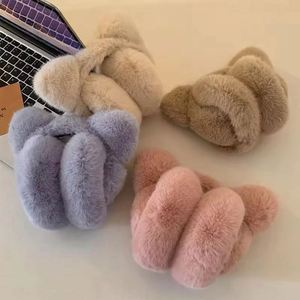Cache-oreilles chauds et tendance pour l'hiver, protection contre le vent et le froid, en acrylique, pour étudiantes et cyclistes - Product Image 5