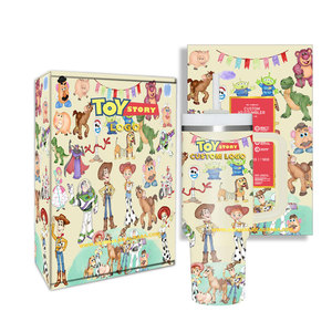 Bulk Wholesale Luxury Brand Cartoon Tumbler Vacuum <b>Flask</b> Straw Water Bottle 40OZ Toy Character Print Thermal Cup - Product Image 1