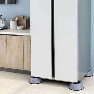 Almohadillas antivibración para pies, 4 Uds., alfombrilla de goma, tope deslizante, lavadora Universal silenciosa, soporte para refrigerador, soporte para amortiguadores - Product Image 5