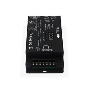 Mới nhất 4-kênh <span class=keywords><strong>DMX</strong></span> <span class=keywords><strong>Led</strong></span> điều khiển RGB điện áp không đổi DMX512 rdm Bộ giải mã cho <span class=keywords><strong>LED</strong></span> Strip với 8A sản lượng hiện tại - Product Image 4