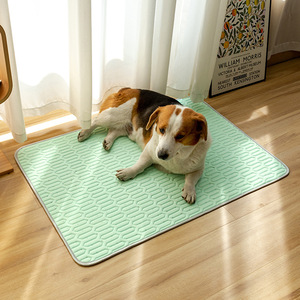 Tapis de lit rafraîchissant d'été <span class=keywords><strong>pour</strong></span> <span class=keywords><strong>chien</strong></span> <span class=keywords><strong>Coussin</strong></span> de sol antidérapant et respirant <span class=keywords><strong>pour</strong></span> grands chiens - Product Image 6