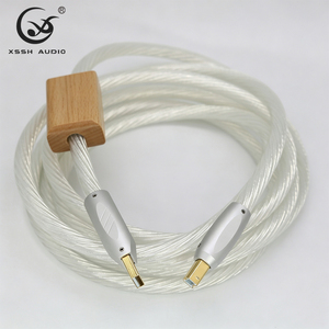 Câble audio USB audiophile HIFI, USB Type A vers Type B, cordon d'interconnexion numérique pour décodeur DAC, carte son externe, système audio - Product Image 5