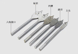 Hcs haute en acier au carbone Plat foret pour le travail du bois bois aggloméré <span class=keywords><strong>panneau</strong></span> de plancher - Product Image 3