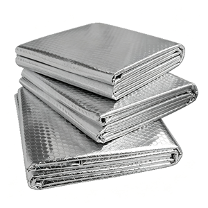 Film Réfléchissant RadPack en Bulles, Panneau <span class=keywords><strong>Isolant</strong></span> Thermique pour Économie d'Énergie, 60m x 5m pour Toiture - Product Image 2