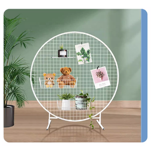 Nouveaux accessoires <span class=keywords><strong>en</strong></span> fer forgé arc fond décoration fournitures ballon arc support pour <span class=keywords><strong>mariage</strong></span> pelouse décorations clôture décorative - Product Image 4