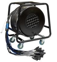 Câble Réseau RJ45 DMX Powercon XLR 8 Canaux, 16 Canaux ou 32 Pistes, Câble Multipaire de 50 m