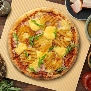 Feuilles absorbantes jetables de qualité alimentaire pour boîtes à pizza, inserts en carton anti-graisse pour boîtes à pizza - Product Image 6