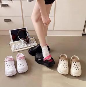 All'ingrosso rosa tacco alto zoccoli da donna moda moda pantofole adulti zoccoli classici per tutte le stagioni - Product Image 6