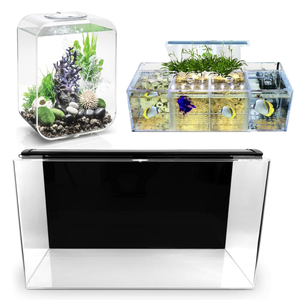 Acuario de agua salada para peces marinos de 80L, 6 pies, 200L, 120, 80, <span class=keywords><strong>100</strong></span>, 45x45, 1700 <span class=keywords><strong>litros</strong></span>, 55, 300L, 20, 90 L, cristalino, 200 cm, 75 galones - Product Image 1