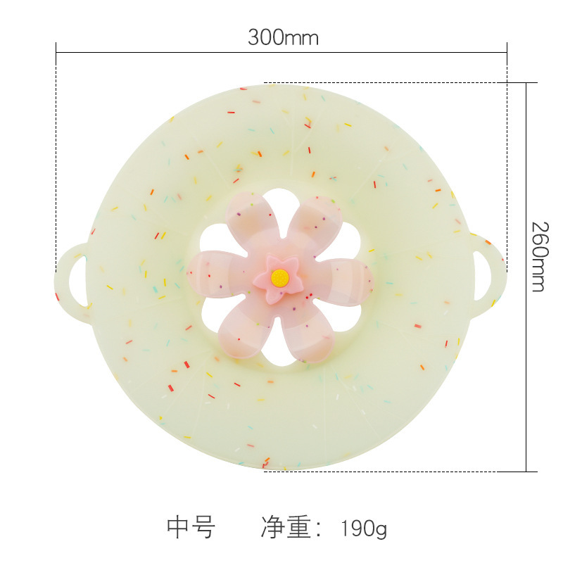 Medium size 26cm, light green (semi-transparent)
