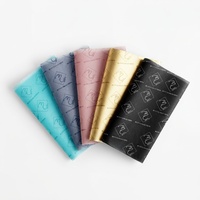 Papier de soie personnalisé avec logo, papier d'emballage recyclé, papier cadeau pour vêtements, chaussures et accessoires