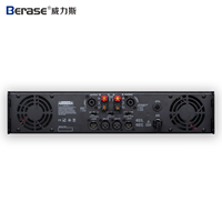 Amplificateur de puissance Berase TD2150 / Amplificateur professionnel 2U 2*2150W Amplificateur de puissance pour spectacle de divertissement en plein air